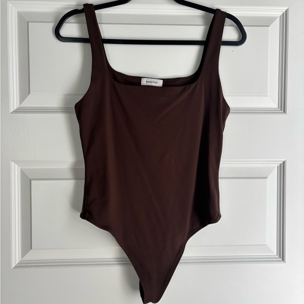 Babaton Brown Bodysuit